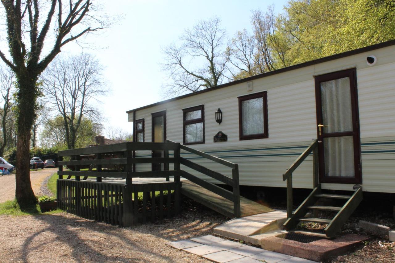The Beeches Static Caravan Cullompton Buitenkant foto